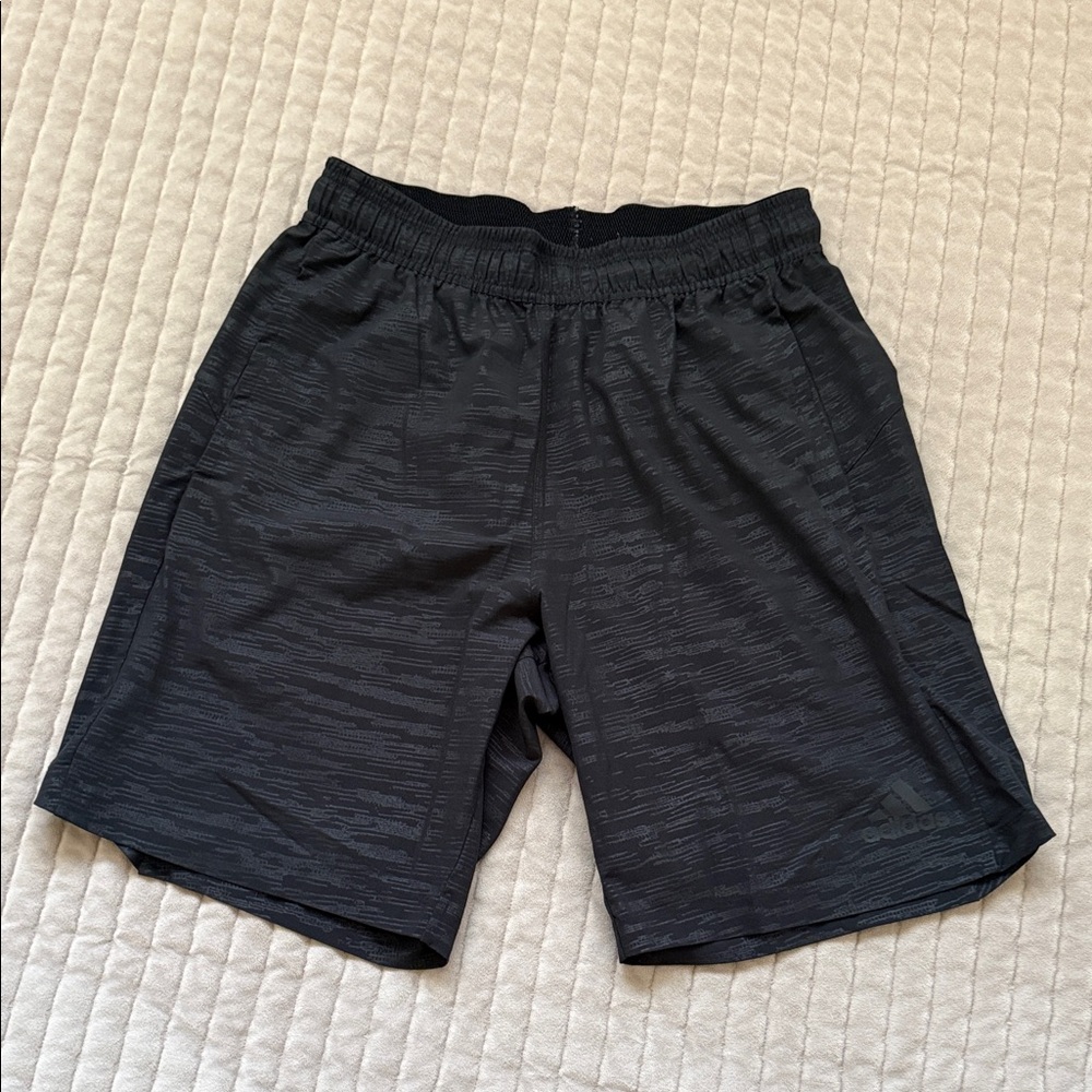 Adidas Men's Charcoal Athletic Shorts